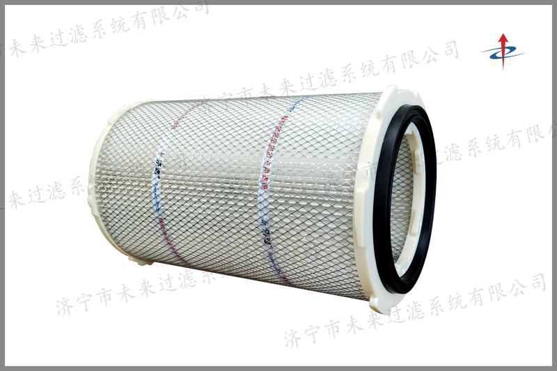 濾筒與滑板連接處采用低硬度高強度發泡密封膠圈密封，能夠保障無灰塵滲漏，過濾精度可達到9成