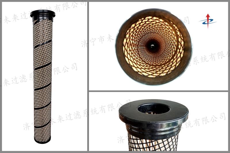 耐高溫除塵濾筒根據實際的使用工況，選用原裝進口阻燃濾材使整個濾筒具有良好的阻燃性能